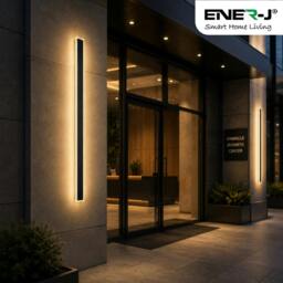 Rackhams 120cm Outdoor LED Wall Light – 24W Warm White (3000K) – IP65 - thumbnail 6