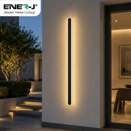 Rackhams 120cm Outdoor LED Wall Light – 24W Warm White (3000K) – IP65 - thumbnail 3