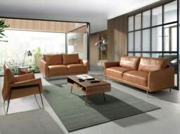 Rackhams Round Walnut Corner Table 2039 - thumbnail 4