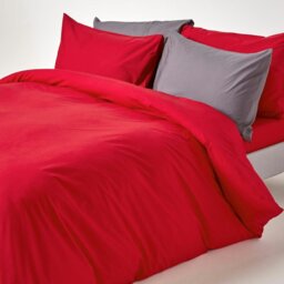 Rackhams Crisp & Cool 200 TC Egyptian Cotton Percale Duvet Cover Set - King - Pink - thumbnail 6