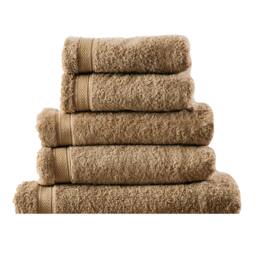 Rackhams Hotel Madison Bath Towel - Pebble - One Size - Pebble - 100% Ringspun Cotton - thumbnail 3