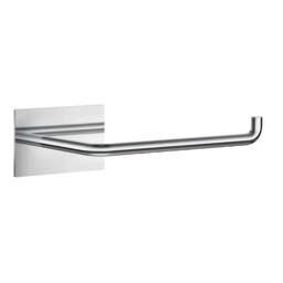 Rackhams Chromed Stainless Steel Toilet Roll Holder Self Adhesive Bathroom Wall Mounted