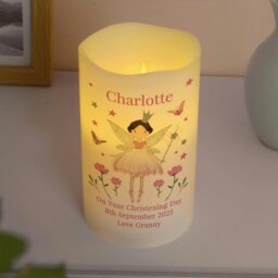 Rackhams Personalised Fairy Princess Night Light LED Candle - thumbnail 4