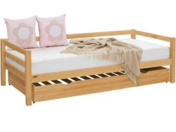 Rackhams Alpi dayBed wdrawer UK 90 stained wax - thumbnail 2