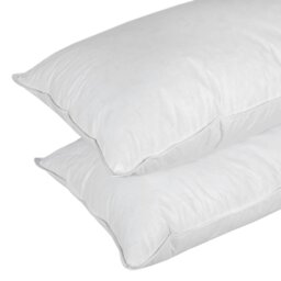 Rackhams Goose Feather and Down King Size Pillow Pair - thumbnail 2
