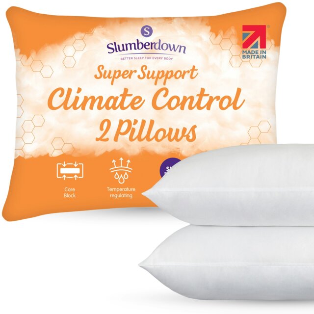 Rackhams Climate Control Super Support Pillow - Firm - 2 - image 1