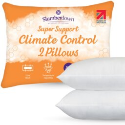 Rackhams Climate Control Super Support Pillow - Firm - 2 - thumbnail 1