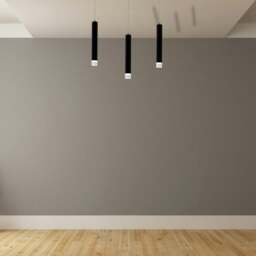 Rackhams Carbon Black LED Pendant Lamp 3X5W Eye Catching Contemporary Cylindrical Lights With Built In Low Consumption Light Source - thumbnail 6