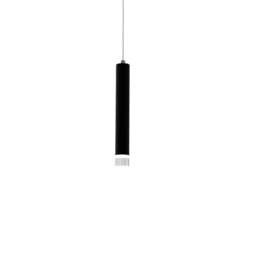 Rackhams Carbon Black LED Pendant Lamp 3X5W Eye Catching Contemporary Cylindrical Lights With Built In Low Consumption Light Source - thumbnail 3