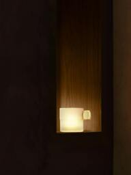 Rackhams LSA Glass Tealight Holder with Handle 9cm Milk White - 9cm - 1 - Glass - thumbnail 6
