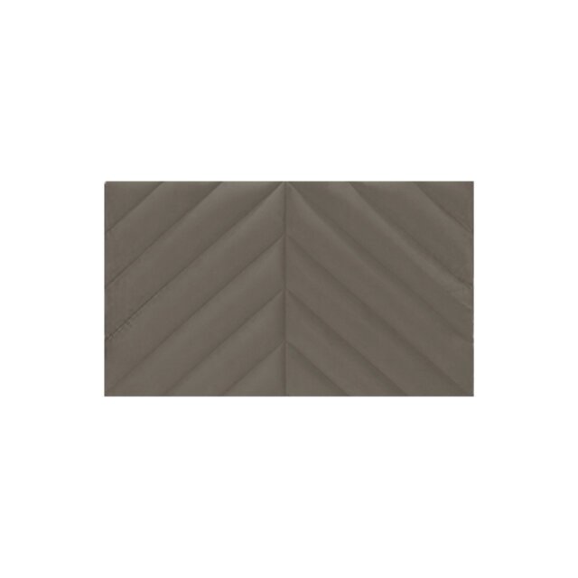 Rackhams Rose Double Headboard - Steel - Steel - image 1
