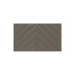 Rackhams Rose Double Headboard - Steel - Steel
