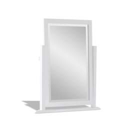 Rackhams Edward Hopper Dressing Table Mirror with Wooden Frame - Oak, Brown - thumbnail 6