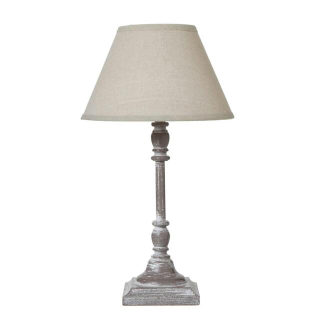 Rackhams Antia Stem Table Lamp (UK Plug) - White - 29cm x 9cm x 9cm - White - 100% Mixed - image 1