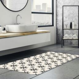 Rackhams WFM6122 - Alabaster and Pebble Granada Heritage Tiles Rug Mat 120cm x 60 cm - thumbnail 4