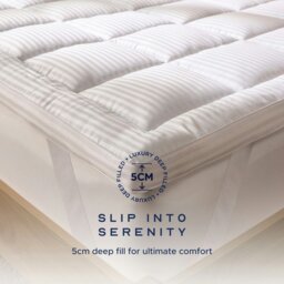 Rackhams Luxurious Hotel 5cm Mattress Topper - Super King - thumbnail 3