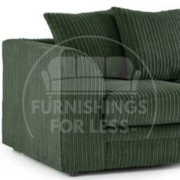 Rackhams Luxor Full Jumbo Cord 3 Seater - Scatter Back - Pink - thumbnail 5