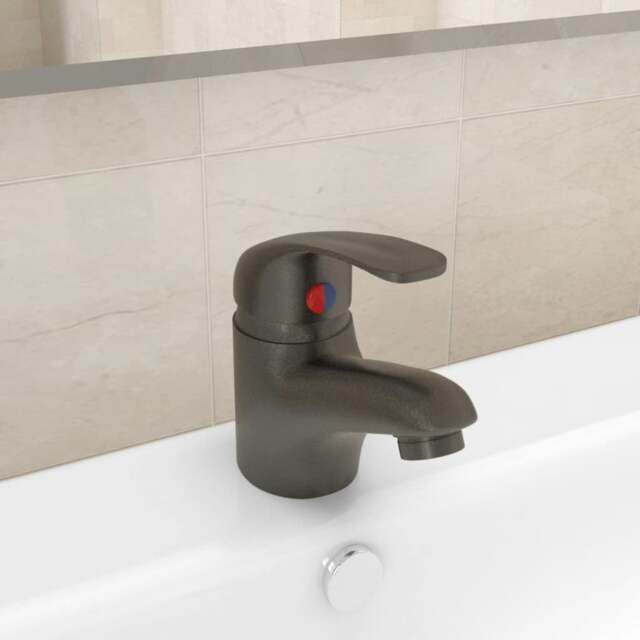 Rackhams Basin Mixer Tap Grey 13x10 cm