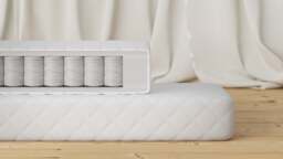 Rackhams Premium Pocket Sprung Hypoallergenic Cot Bed Mattress 140x70x10cm