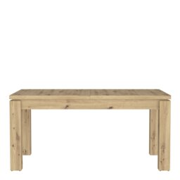 Rackhams Trondheim Extending Dining Table in Artisan Oak - Brown - No - Brown - thumbnail 2