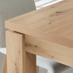 Rackhams Trondheim Extending Dining Table in Artisan Oak - Brown - No - Brown - thumbnail 6