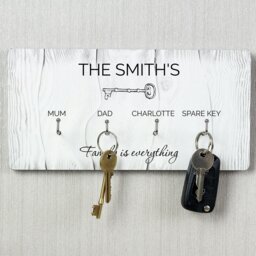 Rackhams Personalised Key Hooks