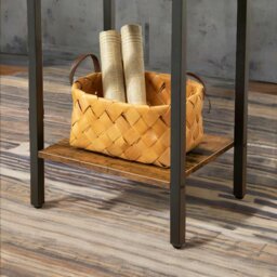 Rackhams Slim Side Table with 2 Drawers - thumbnail 6