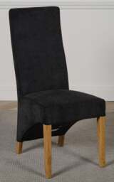 Rackhams Lola Fabric Dining Chair - Grey - 1 - thumbnail 3