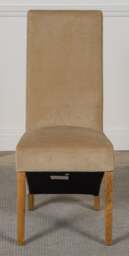 Rackhams Lola Fabric Dining Chair - Grey - 1 - thumbnail 6