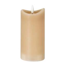 Rackhams Luxe Collection LED Candle (Batteries Included) - Taupe - Taupe - One Size - 100% Mixed