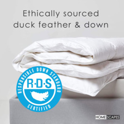 Rackhams Duck Feather and Down 10.5 Tog Duvet - Double - thumbnail 2