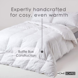 Rackhams Duck Feather and Down 10.5 Tog Duvet - Double - thumbnail 6