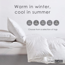 Rackhams Duck Feather and Down 10.5 Tog Duvet - Double - thumbnail 5