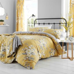 Rackhams Canterbury Floral Reversible Duvet Cover Set - King - Blush Pink - thumbnail 2