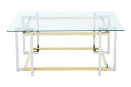 Rackhams Elino Silver and Gold Coffee Table - thumbnail 3