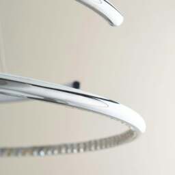 Rackhams Mabel Silver LED Pendant Ceiling Light - thumbnail 5
