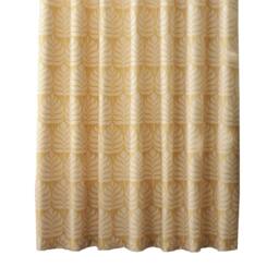 Rackhams Horto Eyelet Curtains - Ochre Yellow - 90in x 54in - Ochre Yellow - 100% Polyester
