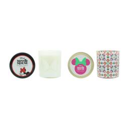 Rackhams Minnie Mouse Scented Candle Gift Set 2×213g  - White Jasmine & Mango Frangipani - Candle - No - 213g