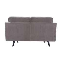 Rackhams Daffy 2 Seat Sofa - Mink Velvet - Mink Velvet - thumbnail 4