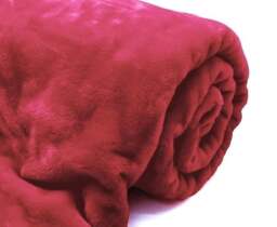 Rackhams Mink Luxury Velvet Soft Blanket - Black - 127x152cm - thumbnail 4
