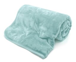 Rackhams Mink Luxury Velvet Soft Blanket - Black - 127x152cm - thumbnail 6
