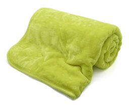Rackhams Mink Luxury Velvet Soft Blanket - Black - 127x152cm - thumbnail 5