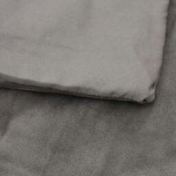 Rackhams Weighted Blanket with Cover Grey 150x200 cm 7 kg Fabric - thumbnail 4