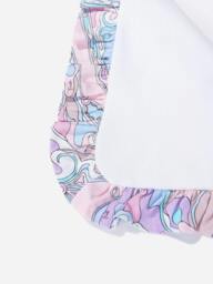 Rackhams Baby Girls Logo Blanket in White (L 80 x H 90 cm) - Multicoloured - One size - thumbnail 4