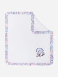 Rackhams Baby Girls Logo Blanket in White (L 80 x H 90 cm) - Multicoloured - One size