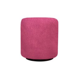 Rackhams Ben Round Stool - Fuchsia Pink - Pack of 2 - Fuchsia Pink