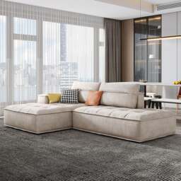 Rackhams R97 Lou Two Seater, Three Seater, Four Seater, Five Seater Sofa, Corner Sofa, Leathaire - Three Seater Corner 275cm - Others ( Contact Us ) - thumbnail 4