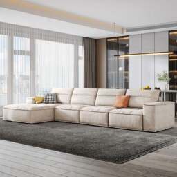 Rackhams R97 Lou Two Seater, Three Seater, Four Seater, Five Seater Sofa, Corner Sofa, Leathaire - Three Seater Corner 275cm - Others ( Contact Us ) - thumbnail 6