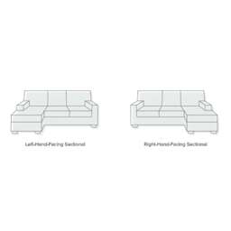 Rackhams R97 Lou Two Seater, Three Seater, Four Seater, Five Seater Sofa, Corner Sofa, Leathaire - Three Seater Corner 275cm - Others ( Contact Us ) - thumbnail 2