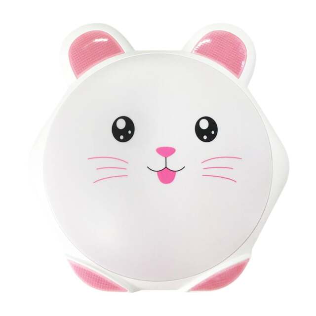 Rackhams Sweet LED Childrens Wall Or Ceiling Lamp In Pink Safe Comforting - image 1